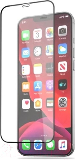 Изображение товара Защитное стекло для телефона Case 111D для iPhone 12 Mini (черный глянец)