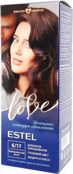Изображение товара Крем-краска для волос Estel Love 6/17 (вулканический песок)