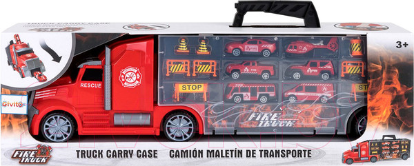 Изображение товара Автовоз игрушечный Givito Служба спасения / G205-015
