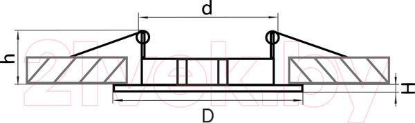 Изображение товара Точечный светильник Lightstar Lega 011047