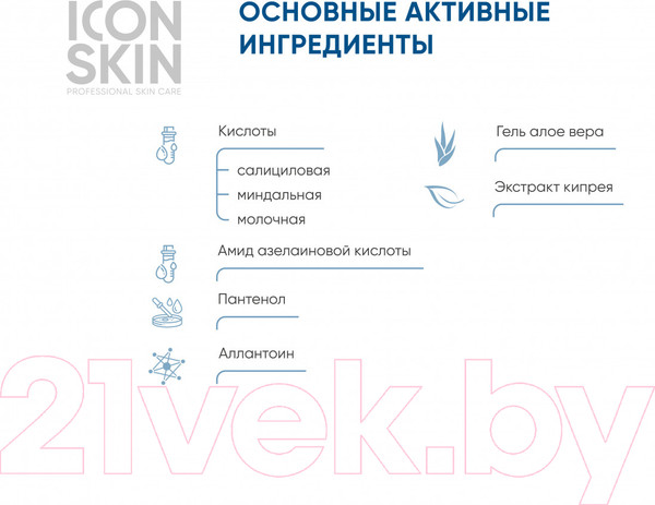 Изображение товара Спрей для тела Icon Skin Acne Free Solution (100мл)