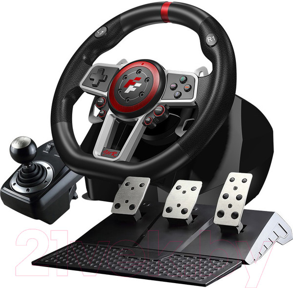 Изображение товара Игровой руль FlashFire Suzuka Racing Wheel 6-in-1 / ES900R