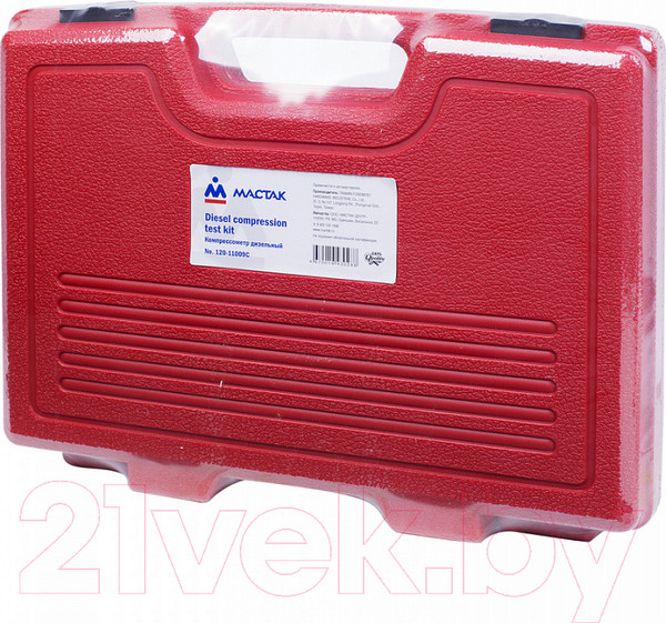Изображение товара Тестер компрессии двигателя Мастак 120-11009C