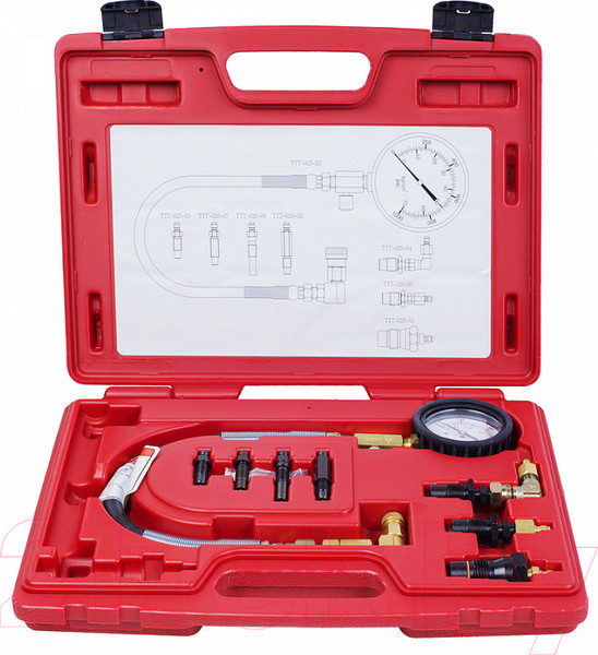 Изображение товара Тестер компрессии двигателя Мастак 120-11009C