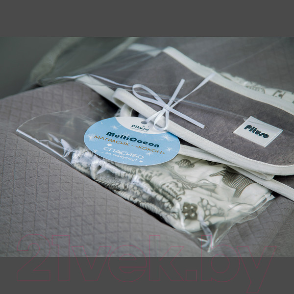 Изображение товара Матрас-кокон Pituso КН1/16 (серый)