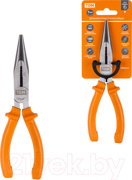 Изображение товара Длинногубцы TDM SQ1009-0202