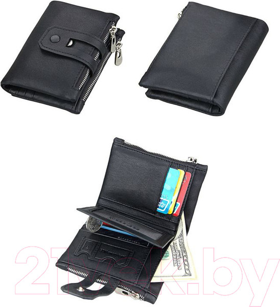 Изображение товара Портмоне Ezcase Koloss Heraclius K2.4 (черный)