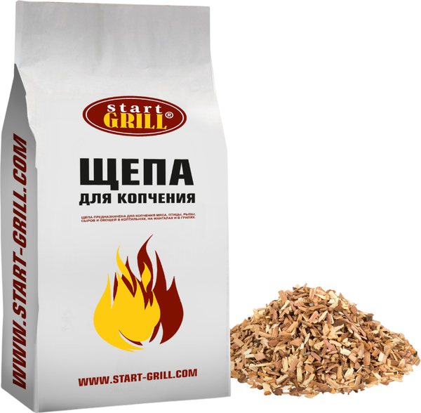 Изображение товара Щепа для копчения Start Grill Яблоня