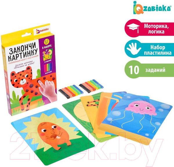 Изображение товара Набор для лепки Zabiaka Закончи картинку / 5403316