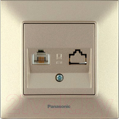 Изображение товара Розетка Panasonic Arkedia Slim WNTC04042BR-BY