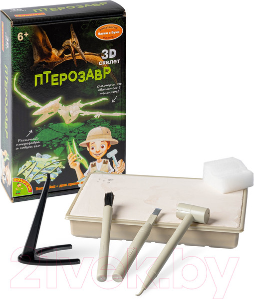 Изображение товара Набор для опытов Bondibon Исторические раскопки. Птерозавр / ВВ5146
