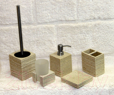 Изображение товара Стакан для зубной щетки и пасты Ridder Brick 22150111