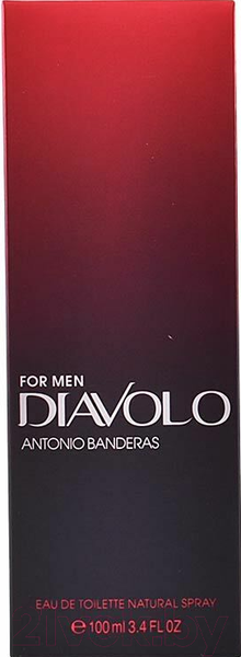 Изображение товара Туалетная вода Antonio Banderas Diavolo for Man (100мл)