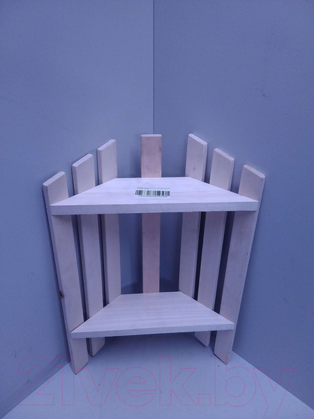 Изображение товара Полка для бани СаунаКомплект Угловая МП-55