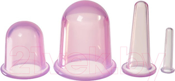 Изображение товара Набор банок для массажа Naomi KZ 0919 (4шт)