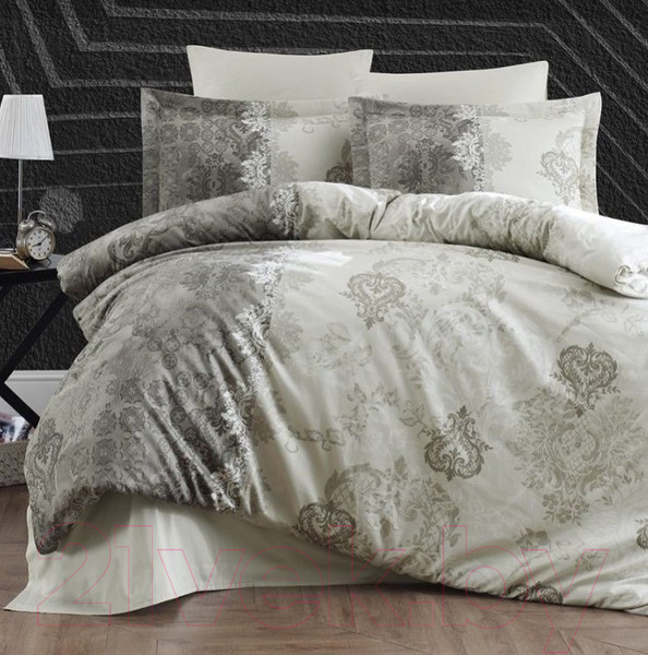 Изображение товара Комплект постельного белья DO&CO Lona / 10506 (хаки)