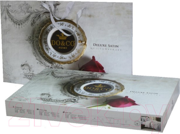 Изображение товара Комплект постельного белья DO&CO Vesta / 10901 (серый)