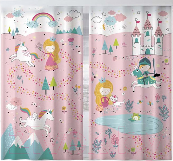 Изображение товара Комплект штор Этель Magic 4562428 (145x260, 2шт)