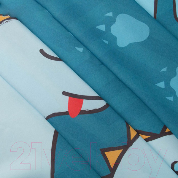 Изображение товара Комплект штор Этель Dinoparty 4562426 (145x260, 2шт)