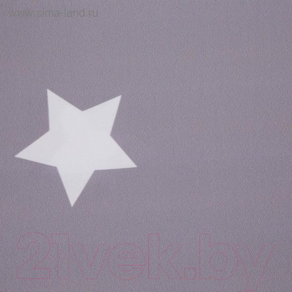 Изображение товара Шторы Этель Grey Stars 5181444 (145x260, 2шт)