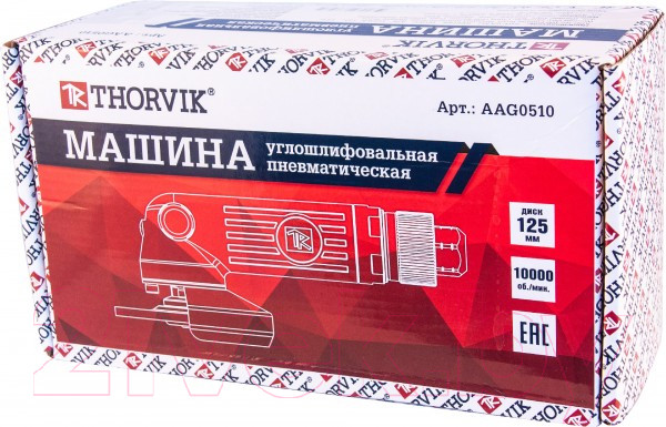 Изображение товара Пневмошлифмашина Thorvik AAG0510