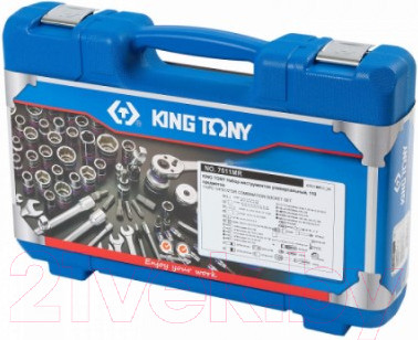 Изображение товара Универсальный набор инструментов King TONY 7511MR (110 предметов)