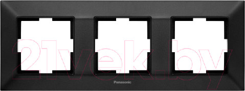Изображение товара Рамка для выключателей и розеток Panasonic Arkedia Slim WNTF08032BL-BY