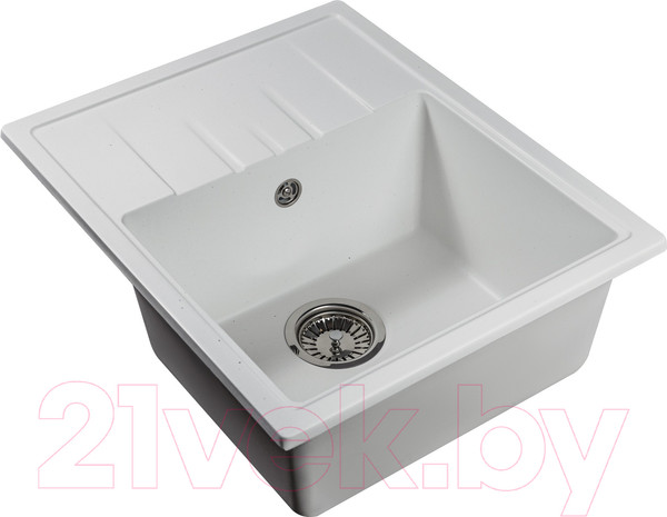 Изображение товара Мойка кухонная БелЭворс Mila R (белый, без сифона)