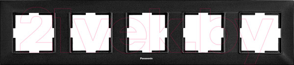 Изображение товара Рамка для выключателей и розеток Panasonic Arkedia Slim WNTF08052BL-BY