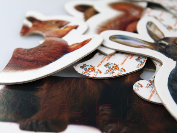 Изображение товара Развивающая игрушка Десятое королевство Maxi. Лесные животные / 02643 (13эл)