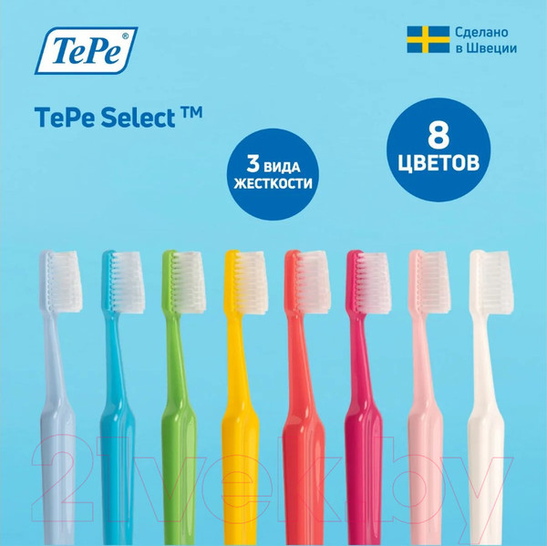 Изображение товара Зубная щетка TePe Select Soft с мягкой щетиной