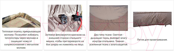 Изображение товара Спальный мешок Alexika Siberia Wide правый / 9253.01071 (оливковый)