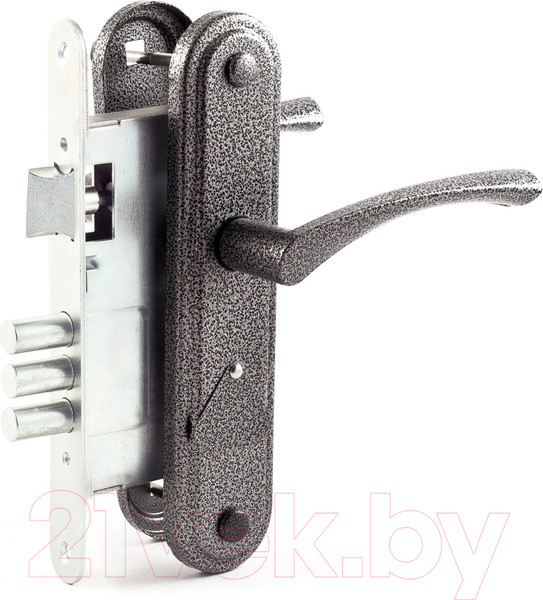 Изображение товара Замок врезной Омега ЗВ9.1-01 (серебристый)