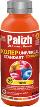 Изображение товара Колеровочная паста Palizh Standart №25 универсальная (135г, персиковый)