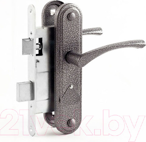 Изображение товара Замок врезной Омега ЗВ9.2-01 (серебристый)