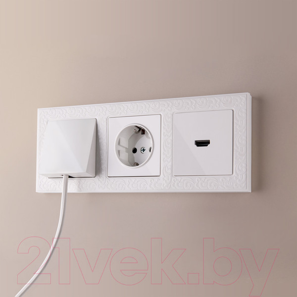 Изображение товара Вывод кабеля Werkel W1150201 / a051119 (белый)