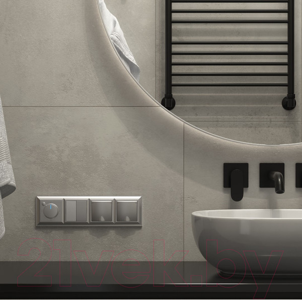 Изображение товара Терморегулятор для теплого пола Werkel W1151106 / a051521 (серебристый)