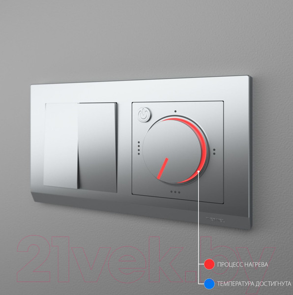 Изображение товара Терморегулятор для теплого пола Werkel W1151106 / a051521 (серебристый)