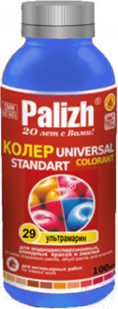 Изображение товара Колеровочная паста Palizh Standart №29 универсальная (145г, ультрамарин)