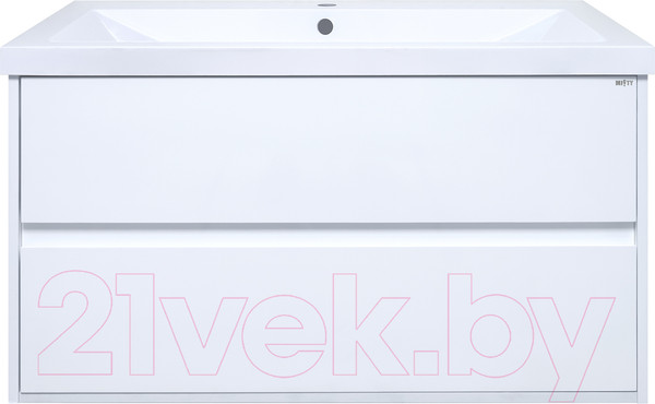 Изображение товара Тумба под умывальник Misty Алиса 90 / Э-Али01090-011П2Я (подвесная)