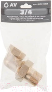 Изображение товара Американка AV Engineering 3/4" / AVE308008