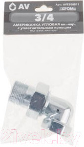 Изображение товара Американка AV Engineering 3/4" / AVE308011 (хром)