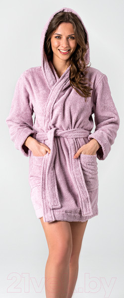 Изображение товара Халат Lilia Женский 13С-0494 (р-р 46/170, сухая роза)