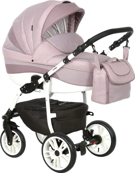 Изображение товара Детская универсальная коляска INDIGO 2 в 1 (In04, темная пудра)