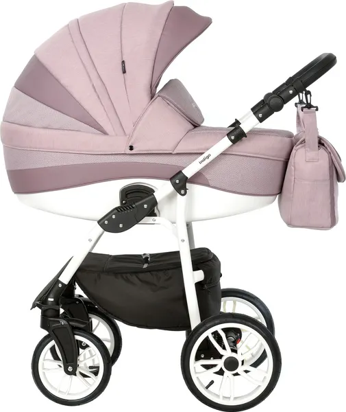 Изображение товара Детская универсальная коляска INDIGO 2 в 1 (In04, темная пудра)