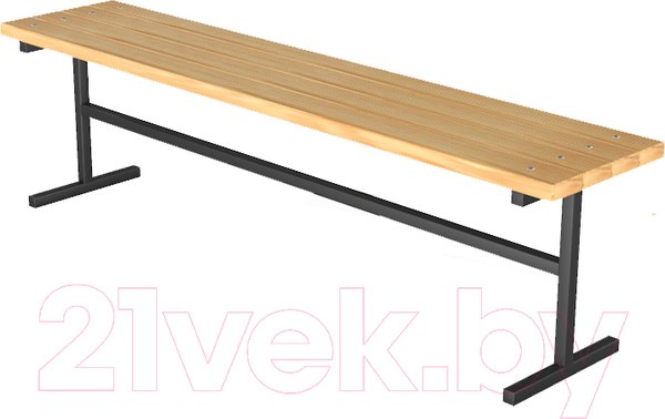 Изображение товара Скамья садовая Dinamika ZSO-002858 (2.5м)