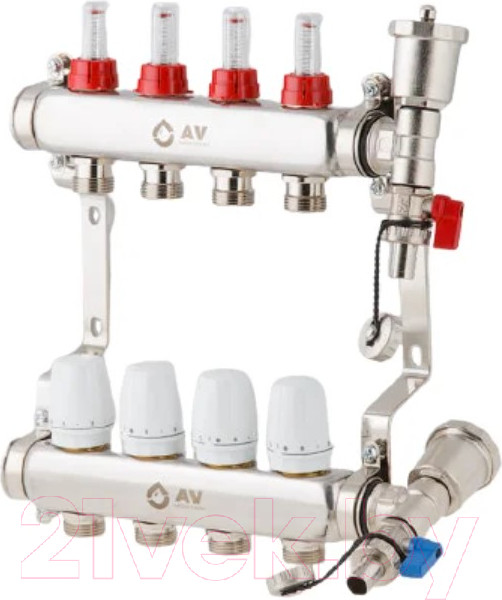 Изображение товара Коллекторная группа отопления AV Engineering AVE13600104