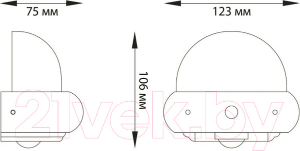 Изображение товара Бра уличное Novotech Calle 358566