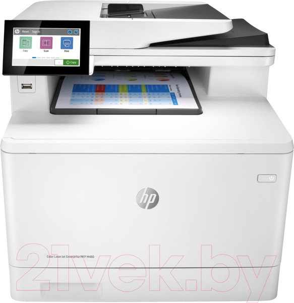 Изображение товара МФУ HP Color LaserJet Pro M480f (3QA55A)
