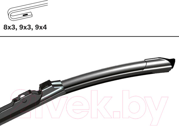 Изображение товара Щетка стеклоочистителя Senfineco Smart-Flex / 3987